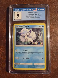 Alolan Vulpix - (Toys R Us Promo) 021/145 Miscellaneous Cards & Products, CGC 9 - Image 1