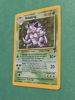 Vintage Pokemon Card TCG Lot 1st Edition Aerodactyl Suicune Kingdra Nidoking - Image 3