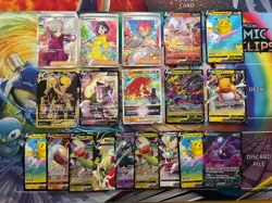 Pokemon Card Lot Full Art Alt Art Fire Giratina Reshiram Boltund Raichu Pikachu - Image 1