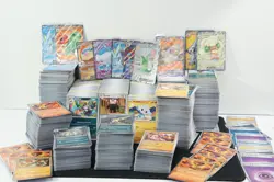3500 Pokemon Card Lot (800 Holo/Reverse/Full Art)(2700 Non-Holo C/U) EX-NM Bulk - Image 1