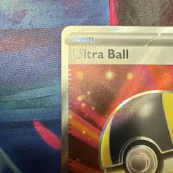 Pokemon Ultra Ball Trainer Item Full Art Secret Rare Foil Card ASC 264/217 - Image 4