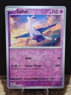 Latios 073/182 & Honedge 130/182 Paradox Rift Reverse Holo Pokemon Cards - Image 3