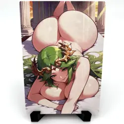Kid Icarus Palutena Sexy Hot Anime Waifu Girl Doujin Lewd Goddess Story Art Card - Image 1