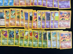 Pokemon WOTC 100 Card Lot Snorlax Tin Base Fossil Jungle Gym Rocket Neo - Image 5