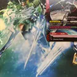 Qubeley (GD02-036) [Foil] (NM) - Gundam Card Game - Dual Impact (ENG) - Image 4
