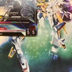 Qubeley (GD02-036) [Foil] (NM) - Gundam Card Game - Dual Impact (ENG) - Image 5