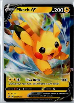 SWSH: Sword & Shield Promo Cards #SWSH285 Pikachu V - Image 1