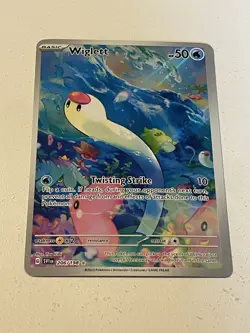 Wiglett 206/198 SV01: Scarlet & Violet Full Art Holo Pokemon Trading Card - Image 1