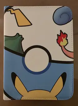 Pokemon TCG 400 Trading Card Binder 4 Pocket, Double Sided, Top Loader - Image 1