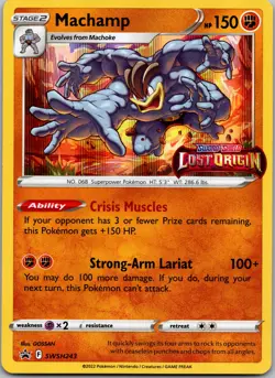 Machamp SWSH: Sword & Shield Promo Cards #SWSH243 (B) - Image 1