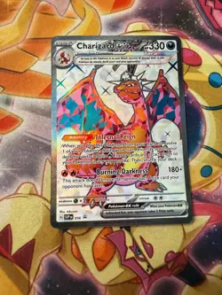 Charizard ex 056 Sv: Scarlet & Violet Promo Cards Holo NM - Image 1