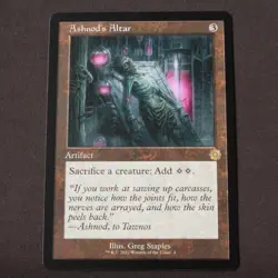 Ashnod's Altar MTG The Brothers' War: Retro Frame Artifacts Rare 4 NM - Image 1
