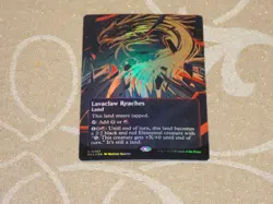 MTG Borderless FOIL Lavaclaw Reaches x1 Rare Edge of Eternity Stellar Sights NM - Image 1