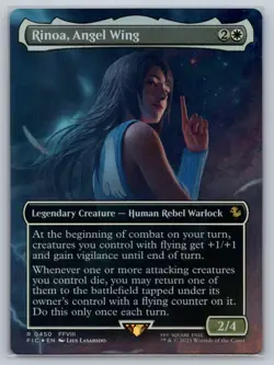 Rinoa, Angel Wing (Borderless) Commander: Final Fantasy Foil - Image 1