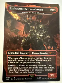 MTG Magic the Gathering Reg Najeela, Blade-Blossom / Archaeon Everchosen SLD! - Image 1