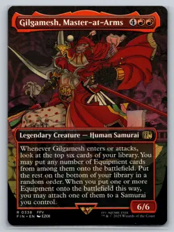 Gilgamesh, Master-at-Arms (Borderless) Final Fantasy Regular - Image 1