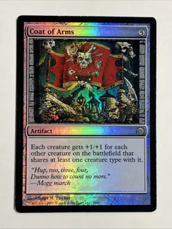 WOTC MtG Sliver Coat of Arms (R) (Foil) LP - Image 1