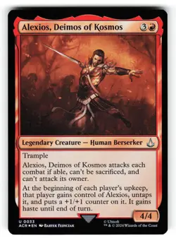 Alexios, Deimos of Kosmos (Showcase) #134 (NM) (Foil) (U) (ACR) Magic MTG - Image 1