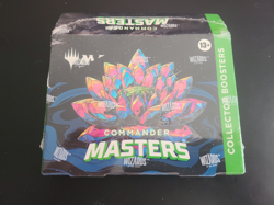 Magic: The Gathering Commander Masters Collector Booster Box - 4 Packs 195166216683 - Image 1