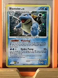 2007 Pokemon D & P Secret Wonders Blastoise Holo 2/132 PSA 6 - Image 4