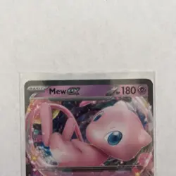 Mew ex 151/165 Single Card Pokemon 151 Double Rare Mint/Near Mint - Image 3