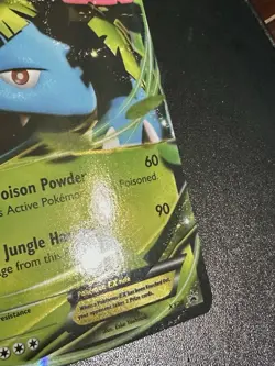 Venusaur EX XY28 Pokemon XY Black Star Promos Ultra Rare Holo Damage - Image 3