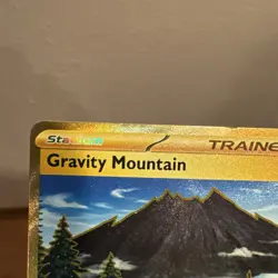 Gravity Mountain 250/191 Surging Sparks Pokemon English Gold Hyper Rare 2024 - Image 5