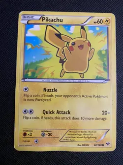 Pokemon TCG - Pikachu 43/246 - XY - MP/HP - Image 1