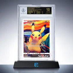 BGS 10 Black Label - Pikachu Munch A Retrospective Scream SM 288 Promo Pokemon - Image 1