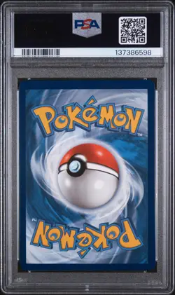 2021 POKEMON SWORD & SHIELD FUSION STRIKE #245 FULL ART/CELEBI V PSA 9 - Image 2
