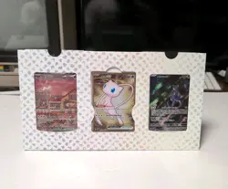 Pokemon TCG 151 UPC Promo Set Mew 053, Mewtwo 052, Metal Mew 205 New (SEALED) - Image 1