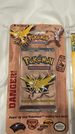Pokemon Fossil Booster Pack Aerodactyl Artwork Factory - Image 1