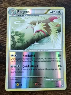 Pokemon Pidgeot 29/102 HeartGold & Soulsilver HGSS Triumphant Reverse Holo - Image 1
