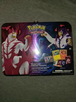 Pokemon TCG Sword and Shield Battle Styles Collectors Treasure Chest Lunch Box - Image 1