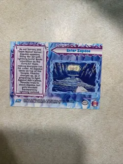 topps Pokemon The Movie 2000 Holo Foil #33 Enter Zapdos - Image 2