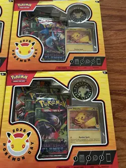 Pokemon 2026 Day Collection X5 Mega Evolution Booster Bundle 15 Packs W/Promo - Image 2