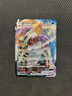 Pokemon TCG Kingler Vmax 029/172! NM Condition! See Description! - Image 1