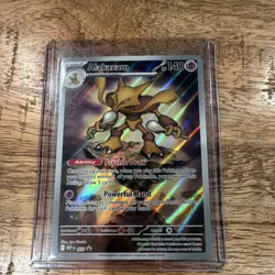 Pokemon Alakazam 009 Me: Mega Evolution Promo Holo Stage 2 Psychic 140 HP - Image 1