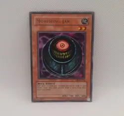 Yugioh DB2-EN104 Morphing Jar Rare NM condition TCG card - Image 1