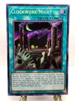 Clockwork Night BLCR-EN007 Battles of Legend: Crystal Revenge Yu-Gi-Oh HOLO - Image 1