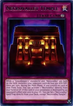 1x (LP) Necrovalley Temple - SOFU-EN068 - Rare - Unlimited Edition YuGiOh - Image 1