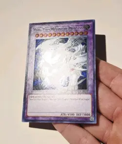 Yugioh Blue-Eyes Ultimate Dragon LCKC-EN057 Secret Rare NM - Image 3
