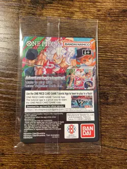 One Piece CCG Monkey D. Luffy US Voyage Promo Holo Card - Image 2
