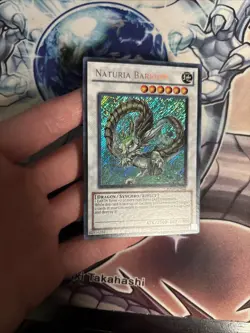 (YL) Naturia Barkion HA03-EN028 Secret Rare Unlimited Yugioh Card VLP - Image 2