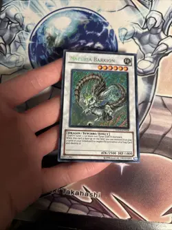 (YL) Naturia Barkion HA03-EN028 Secret Rare Unlimited Yugioh Card VLP - Image 4