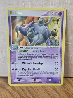 Dusclops 17/100 Reverse Holo Pokemon Card EX Crystal Guardians TCG - Image 1