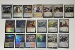 Magic the Gathering Outlaws of Thunder Junction Foil/Regular 19 Card Lot NM - Image 1