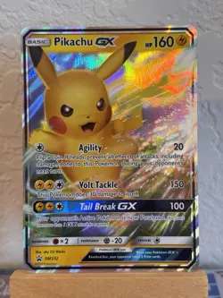 Pikachu GX SM232 Sun & Moon Black Star Promo Holo Rare Pokemon Card TCG NM - Image 1