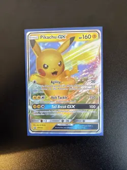 Pikachu GX SM232 Sun & Moon Black Star Promo Holo Rare Pokemon Card TCG NM - Image 3