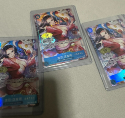 One Piece TCG card S-Chinese Boa Hancock OP07-051 2nd Anniversary Exclusive - Image 3